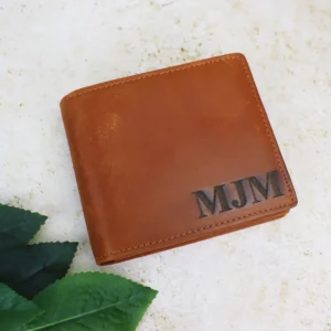 Best Dad Ever Coffee Genuine Leather Wallet