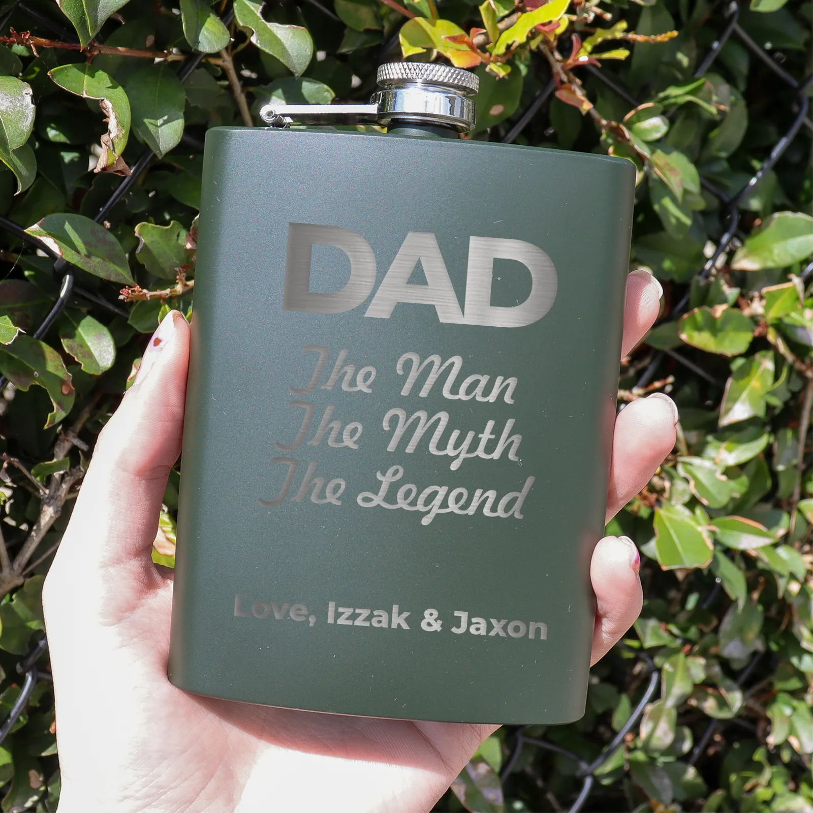 Father's Day Flask