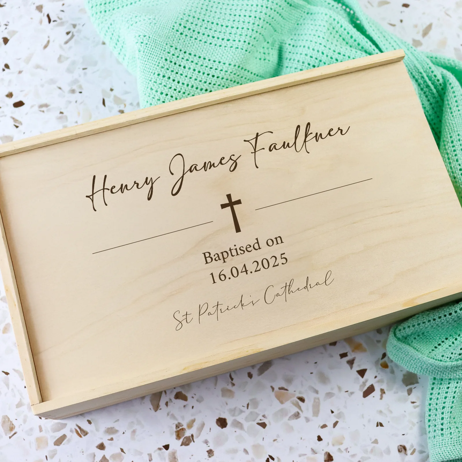 Keepsake Box Baptism