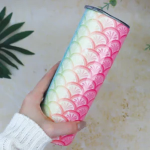 Mermaid Skinny Tumbler 20oz Tumbler