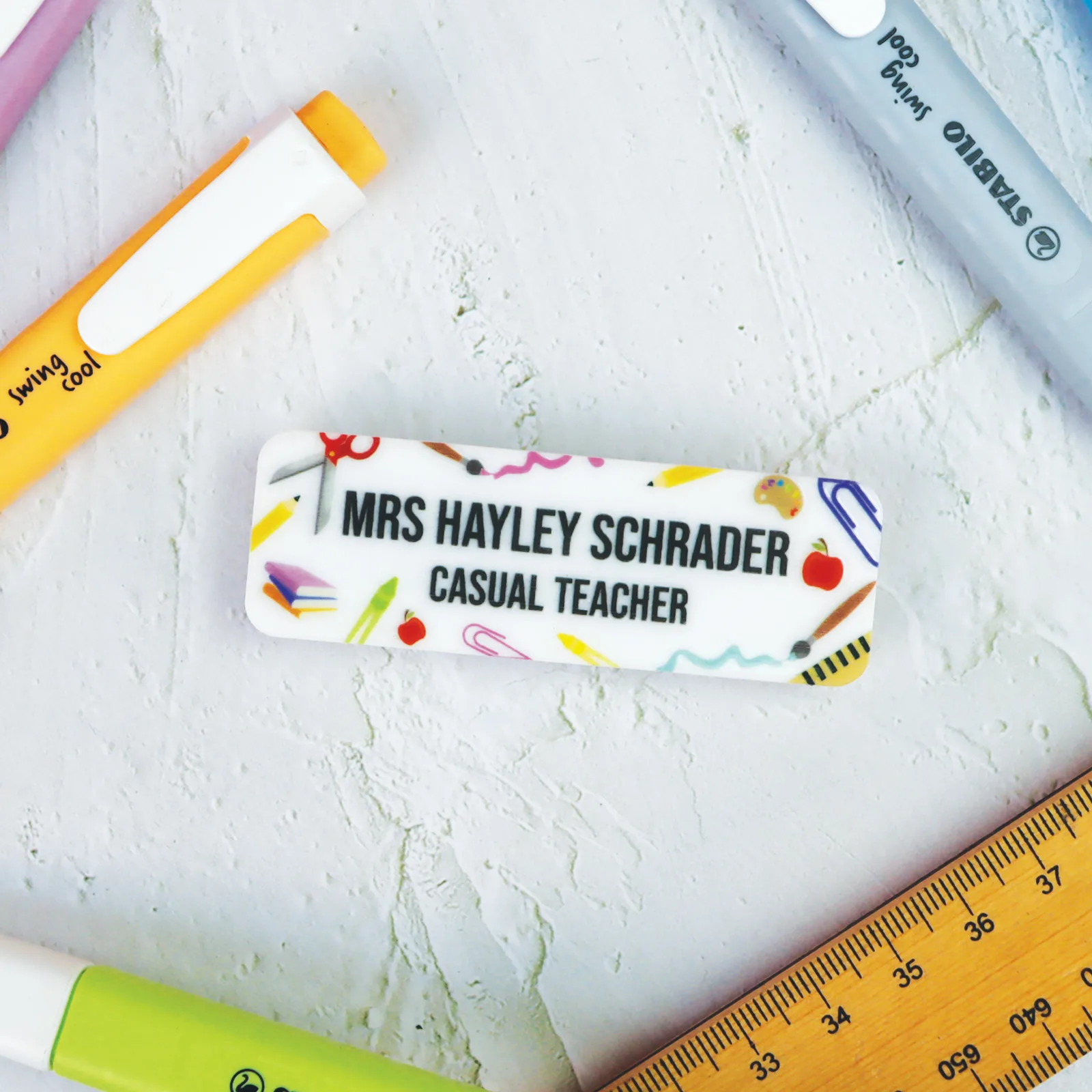 Themed Printed Name Badges