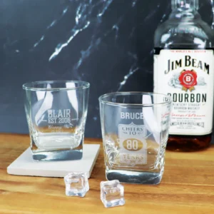 Birthday Scotch Glass