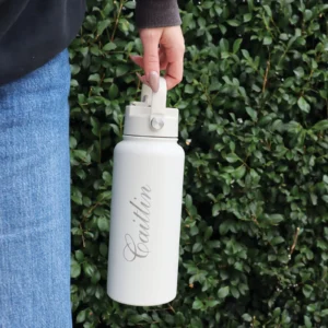 Pastel strapped drink bottle