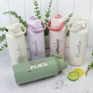 Pastel Strapped Drink Bottle