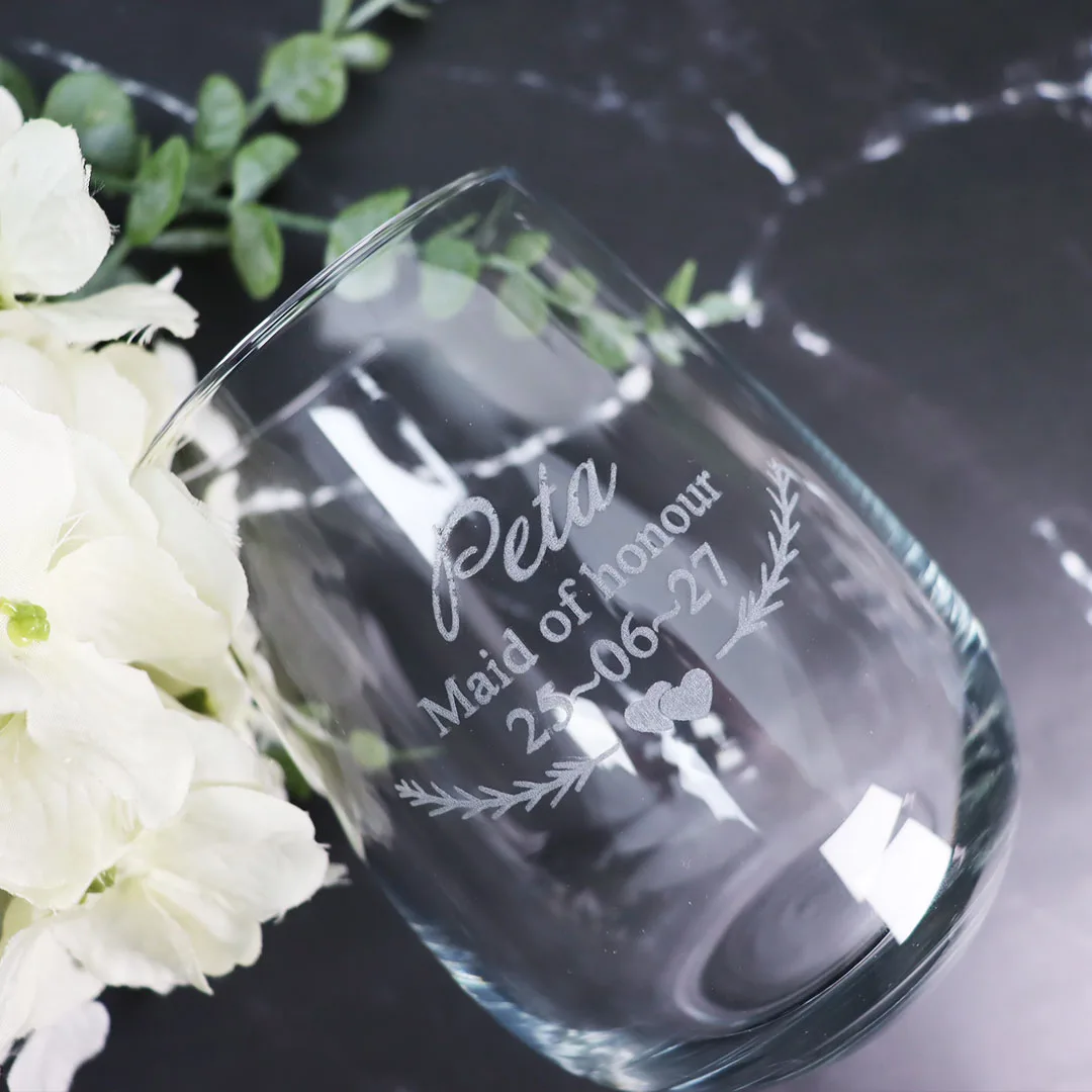 Stemless Wine Glass