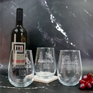 Coach Stemless Wine Glass