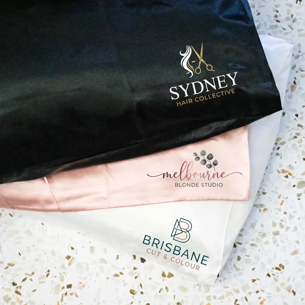 Satin Pillowcase with Printed Corporate Logo