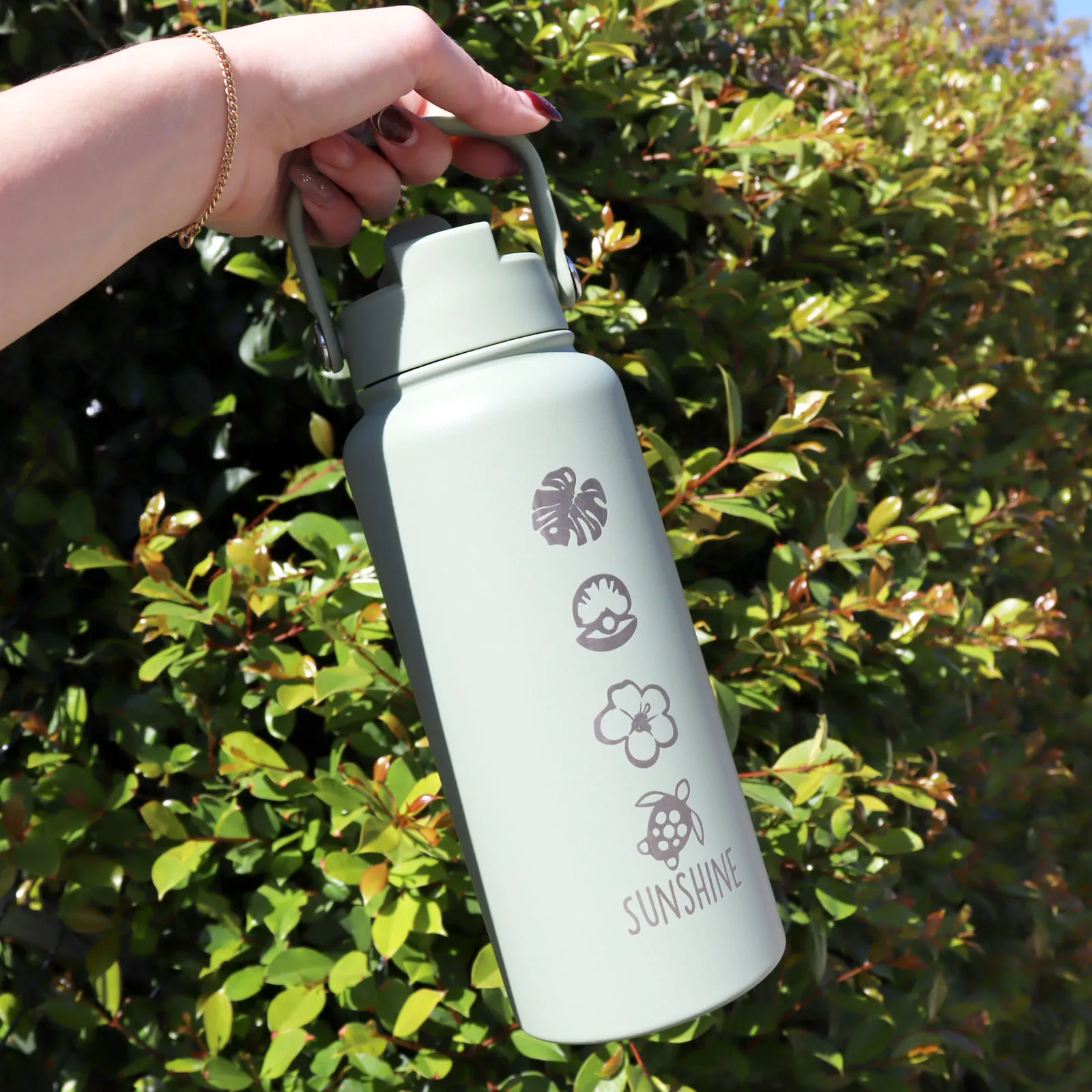 Beachy Vibes Drink Bottle
