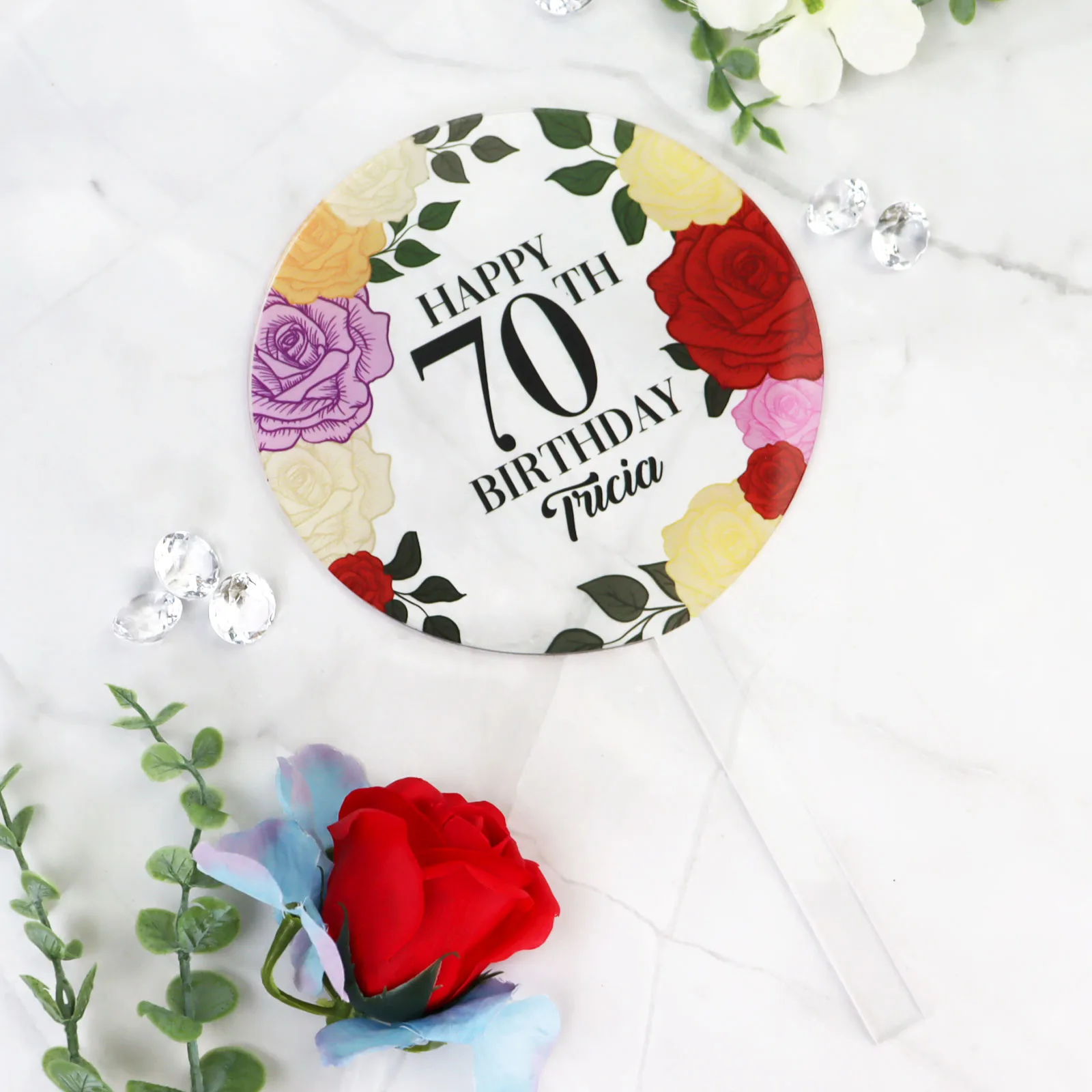 Birthday Personalised Cake Topper