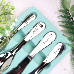 Kids personalised cutlery set