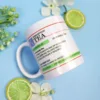 Doctors script coffee mug